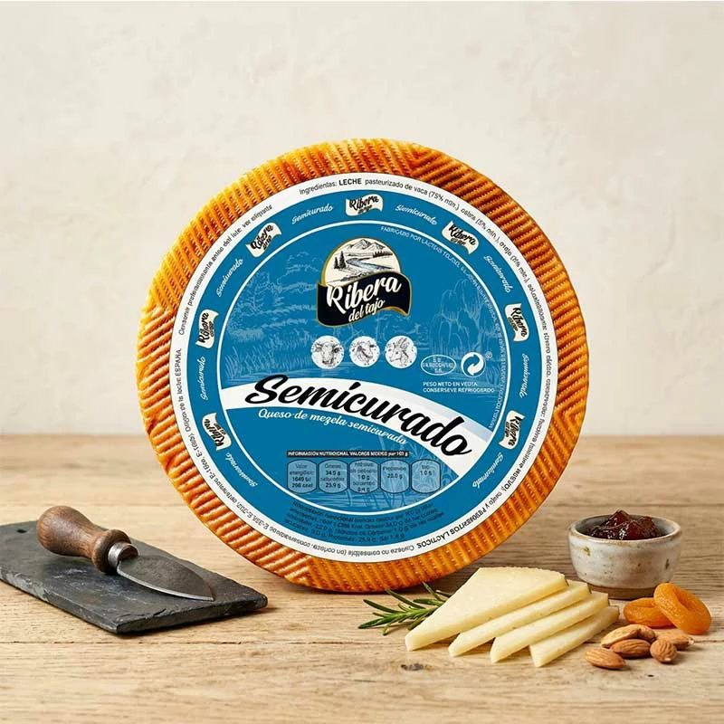 QUESO-RIBERA DEL TAJO SEMICURADO