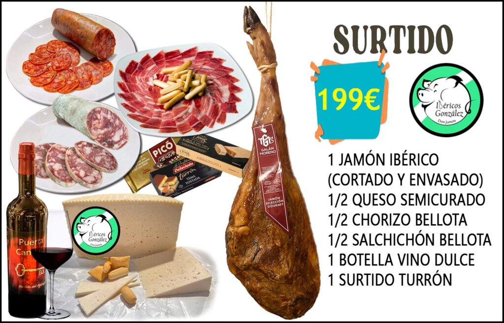 Pack Navidad Jamón 199 €