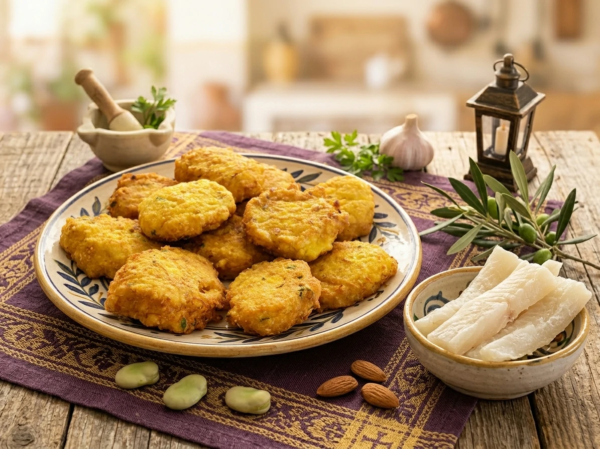 Receta de Tortitas de bacalao para semana santa y cuaresma